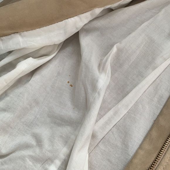 Adam Lippes suede beige jacket size 2 or XS - Picture 9 of 12